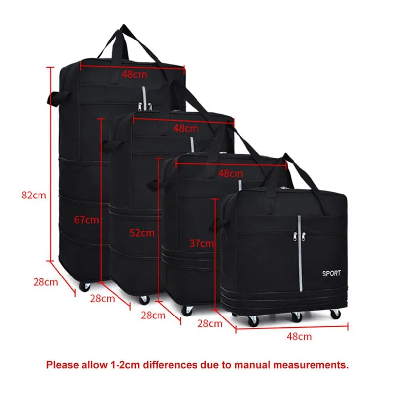 28 32 Inch Luggage Travel Bag Large Capacity Universal Wheel Women Trolley Case Multifunction