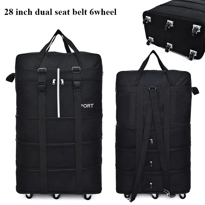 28 32 Inch Luggage Travel Bag Large Capacity Universal Wheel Women Trolley Case Multifunction