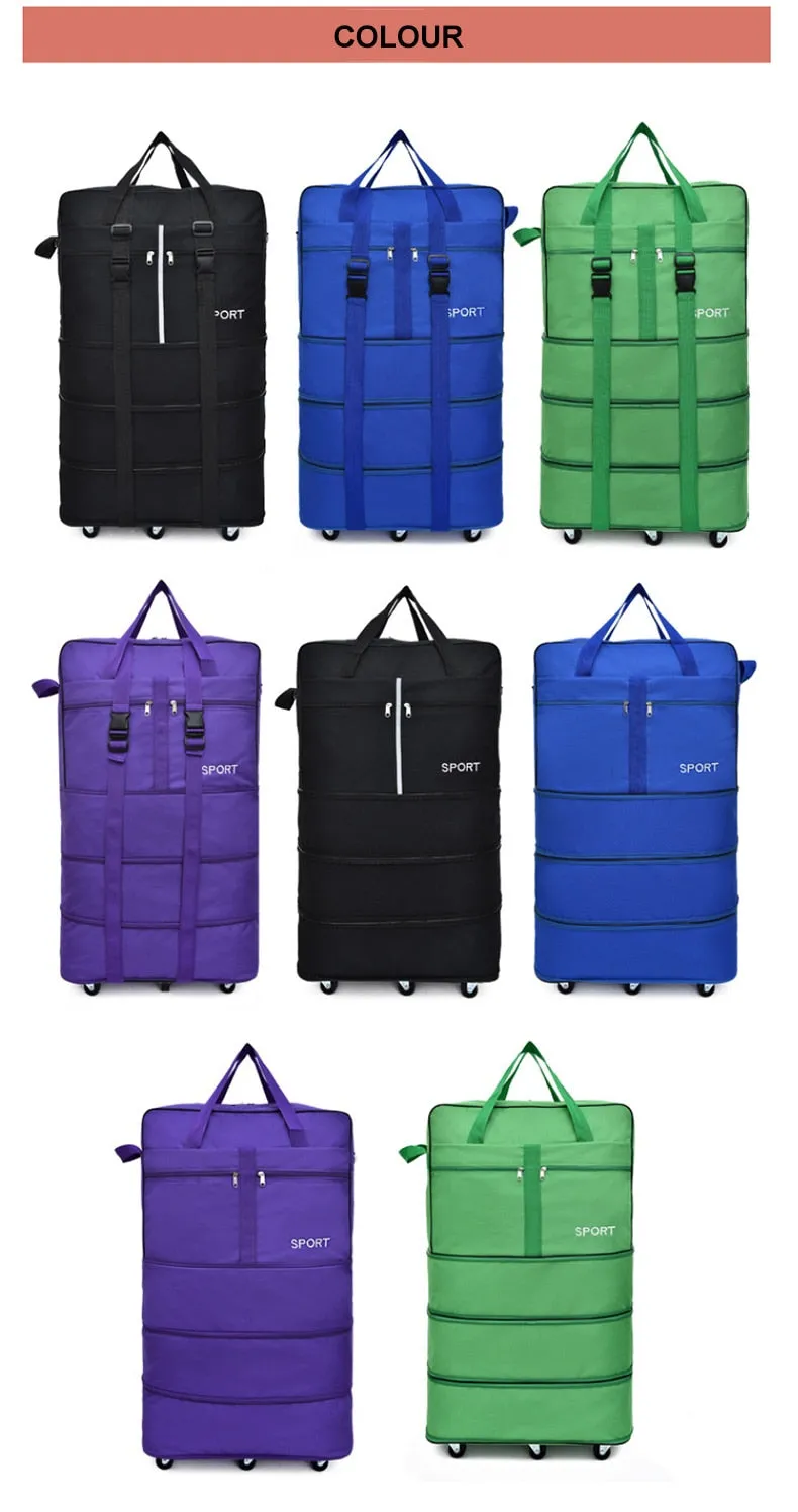 28 32 Inch Luggage Travel Bag Large Capacity Universal Wheel Women Trolley Case Multifunction