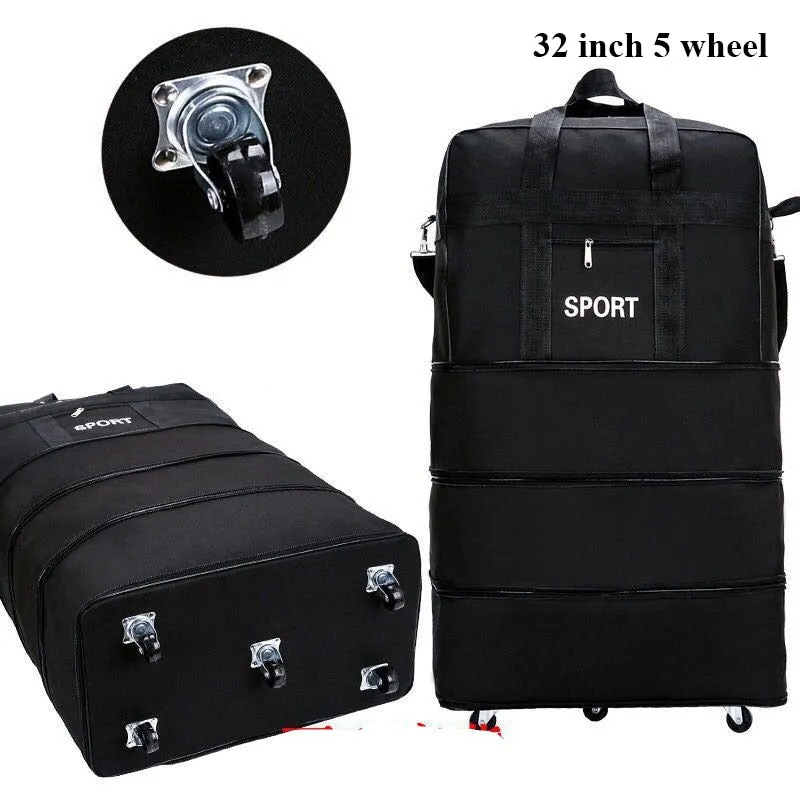 28 32 Inch Luggage Travel Bag Large Capacity Universal Wheel Women Trolley Case Multifunction