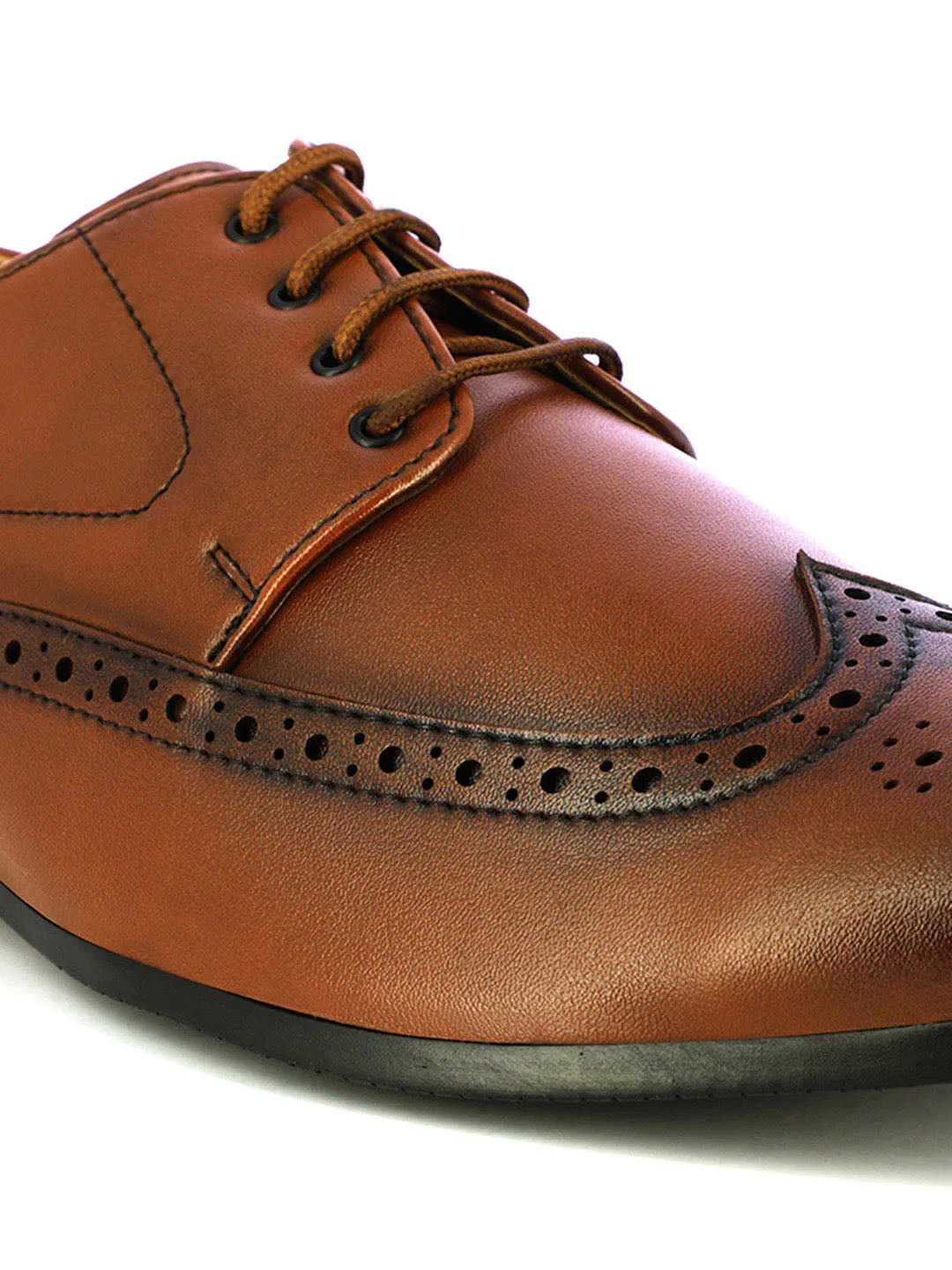 Alberto Torresi Koustom Tan Formal Shoes