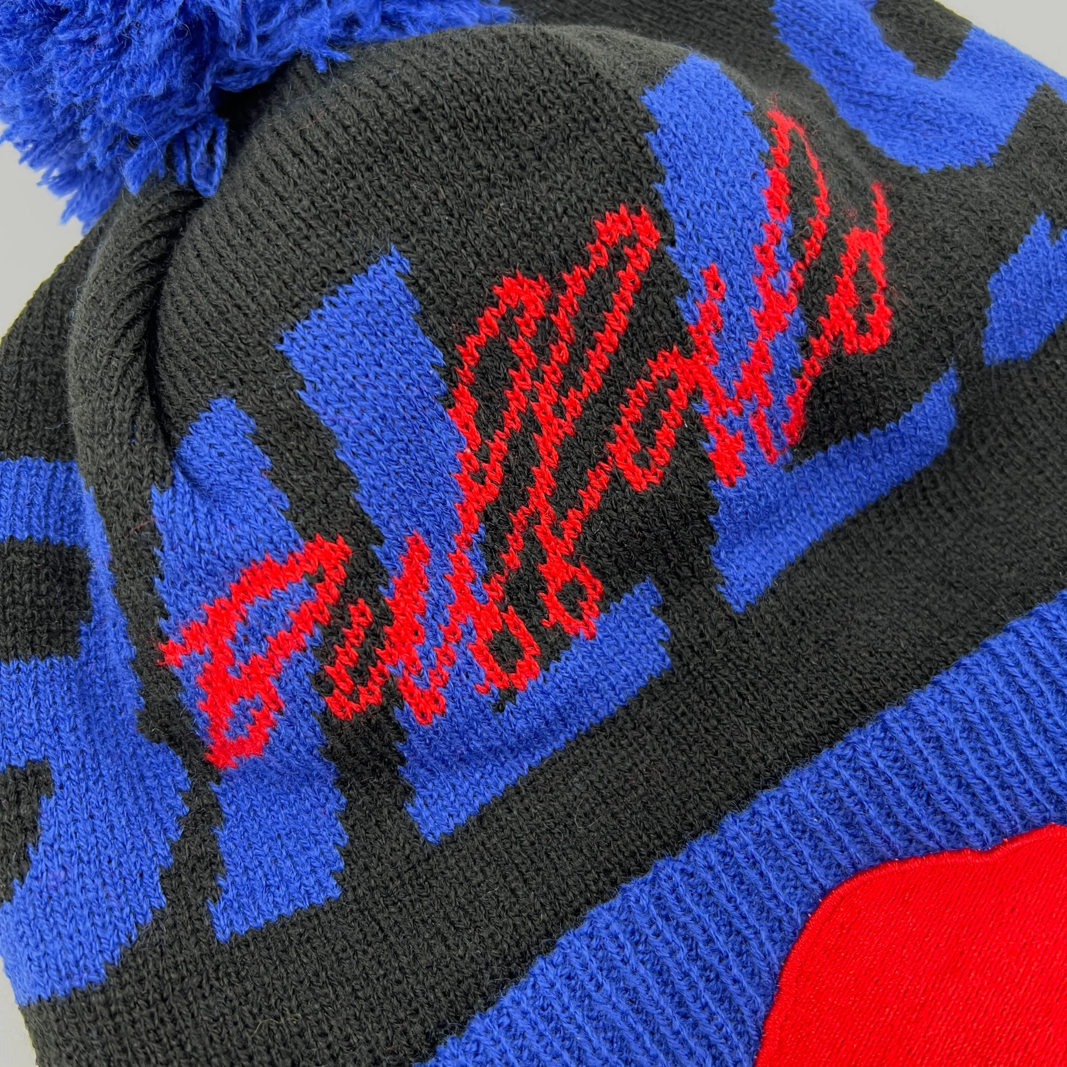 Buffalo Bills Standing Buffalo NFL 2022 Official Draft Beanie