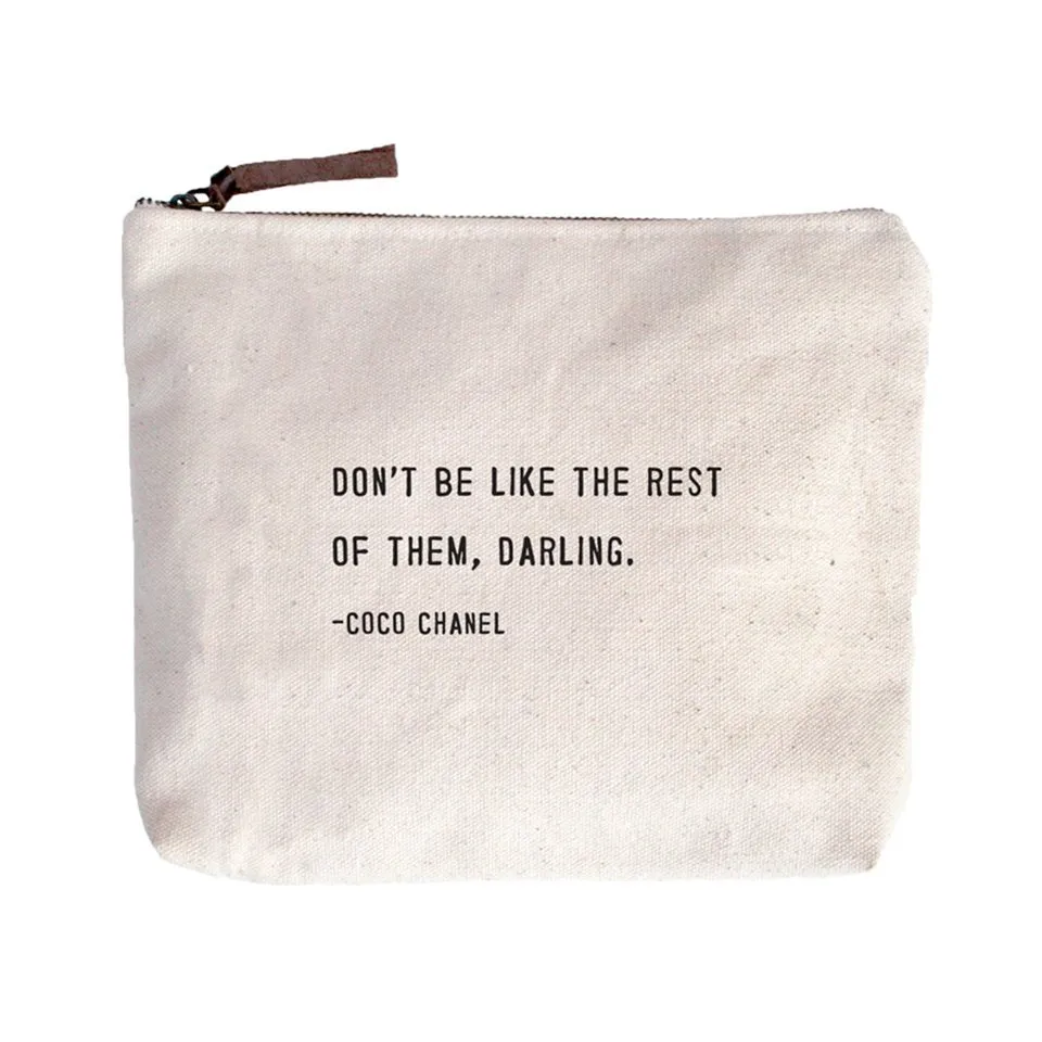 Canvas Zip Bags