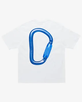 Carabiner Tee White