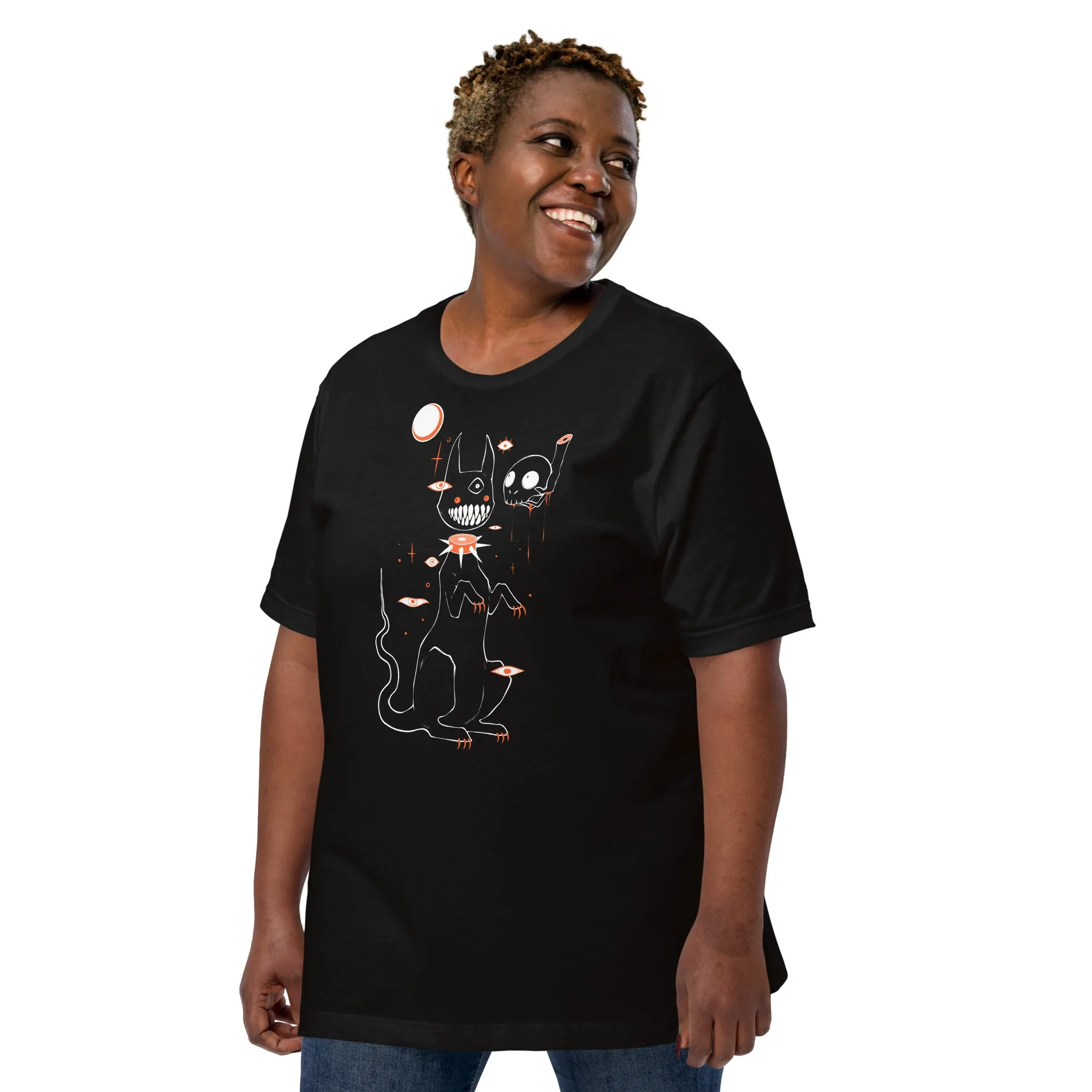 Cat Treat, Unisex T-Shirt