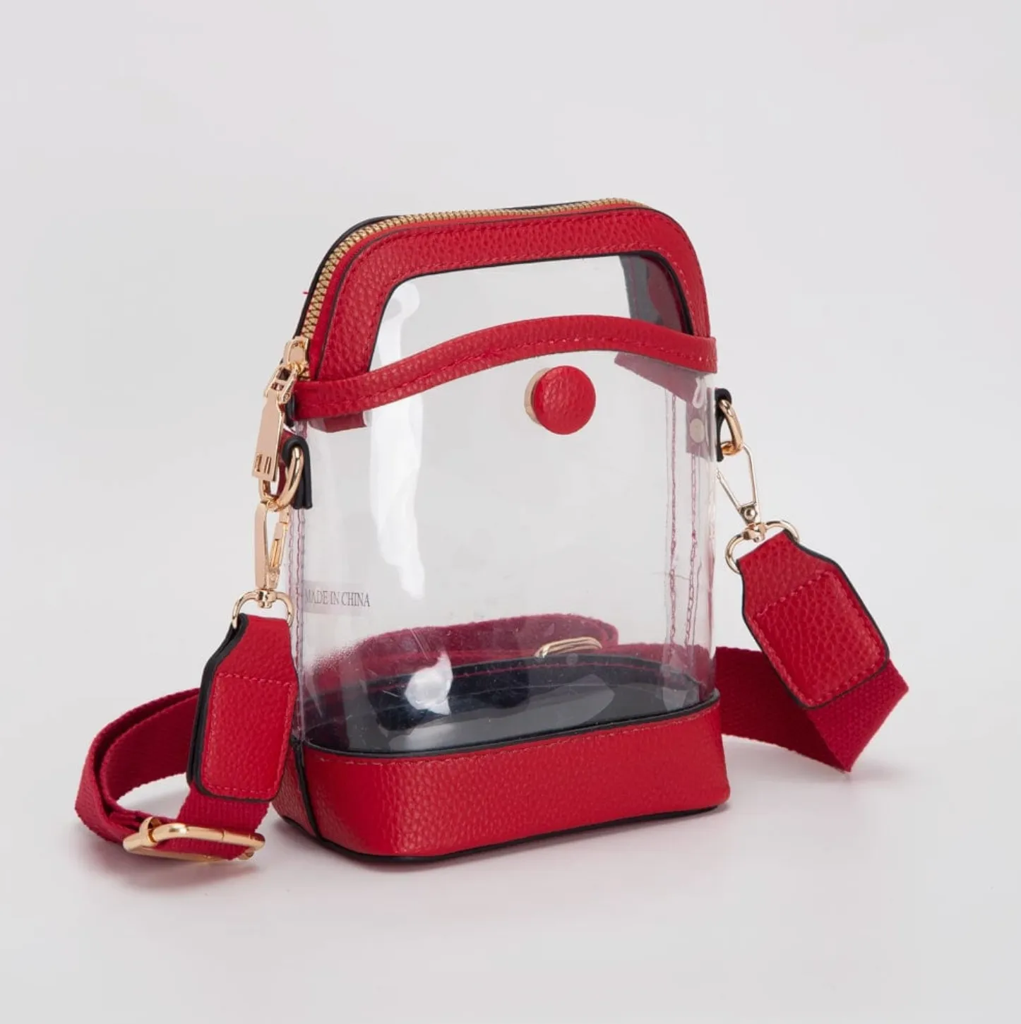 Clear As Day Mini Clear Crossbody Bag