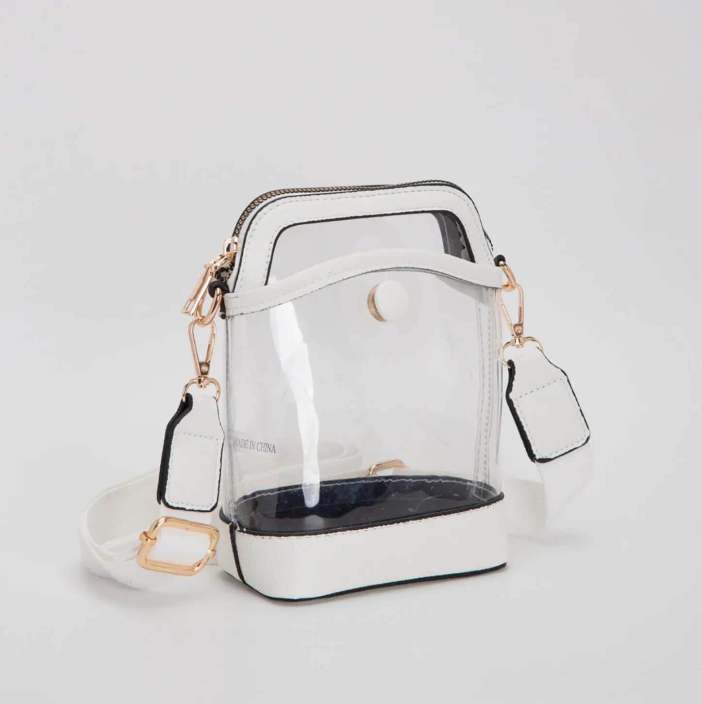 Clear As Day Mini Clear Crossbody Bag