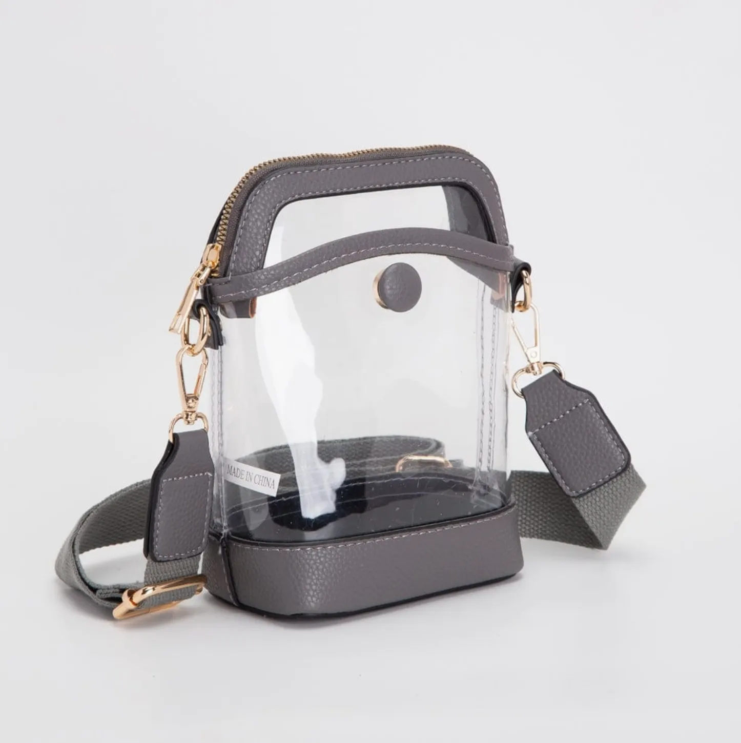 Clear As Day Mini Clear Crossbody Bag