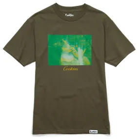 Cookies SF Men Baroque T-shirt (Olive)