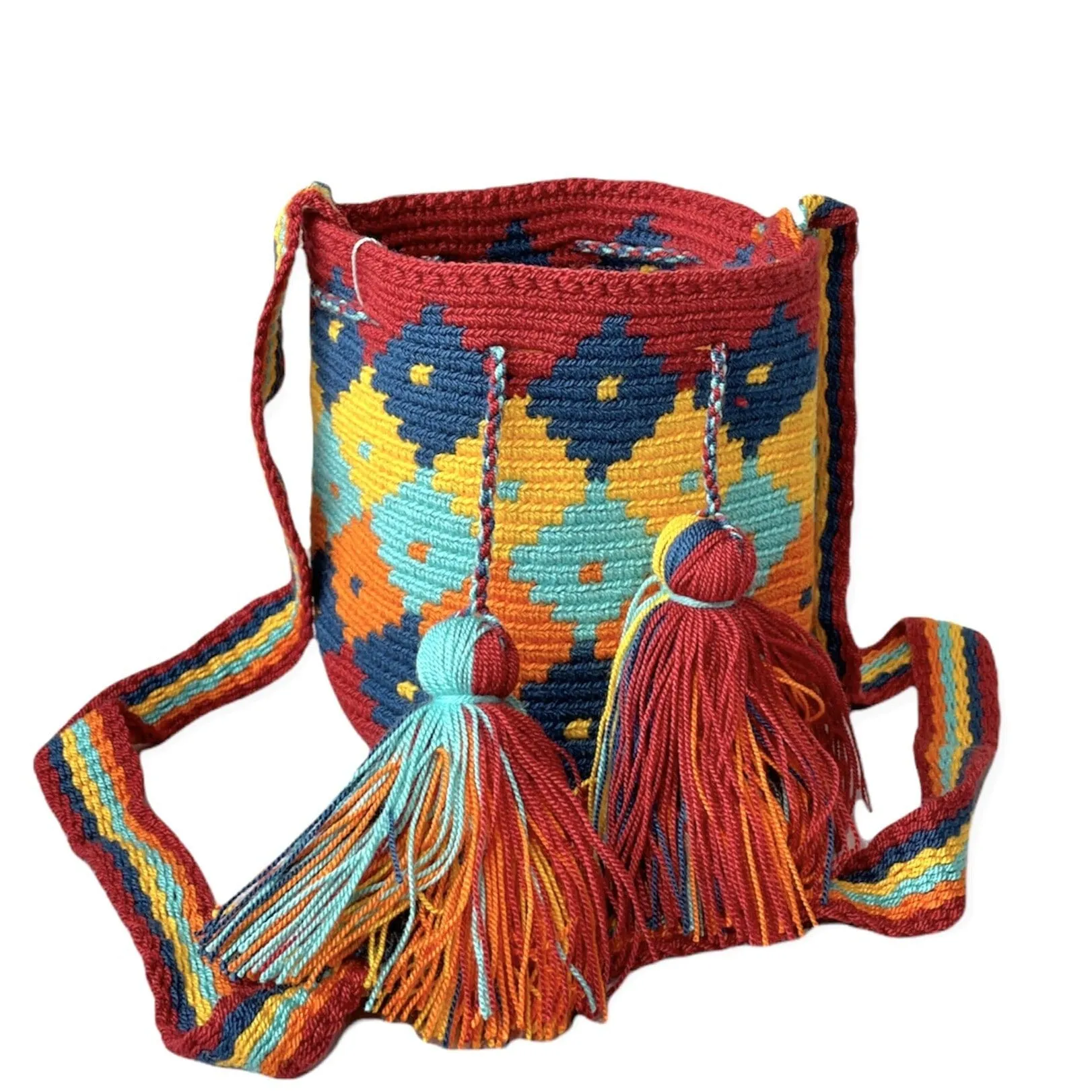 Desert Sunset Mini Crochet Bags