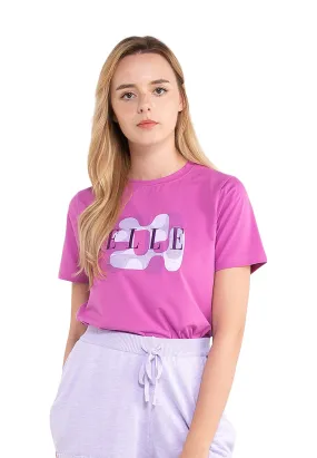 ELLE Active Logo Graphic Print Tee