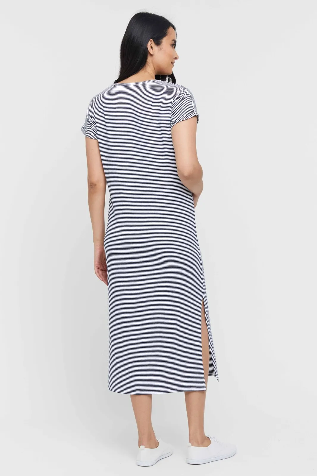 Elsie Dress - Thin Stripe