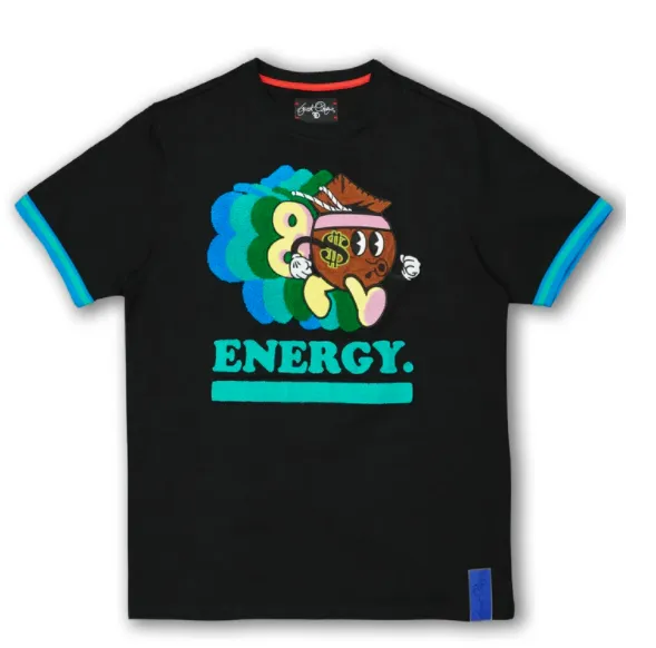 Energy Tee(Blk/Multi) /D14