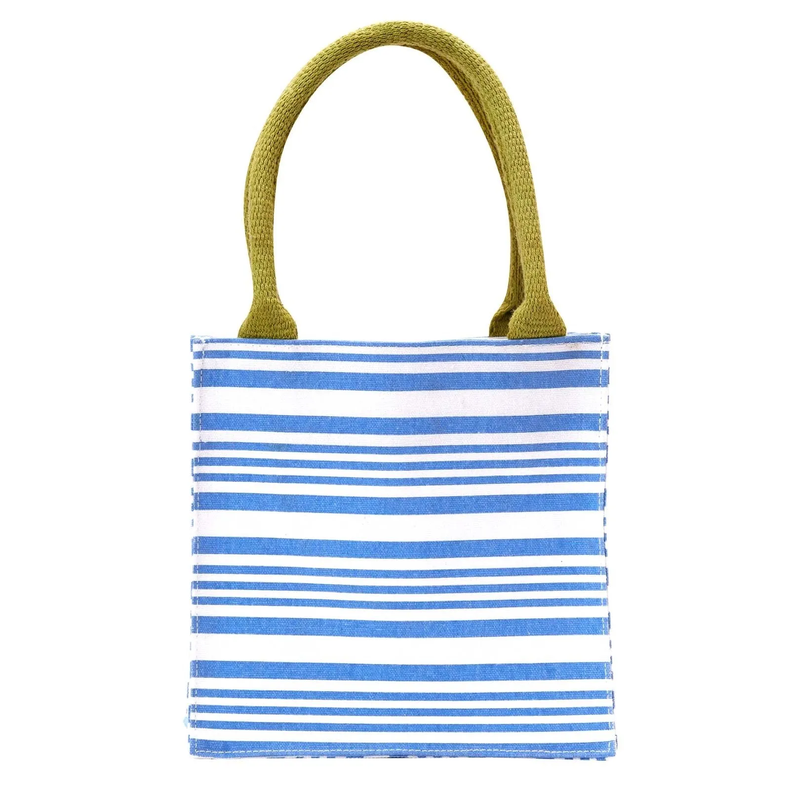 French Blue Stripe Reusable Itsy Bitsy Gift Bag