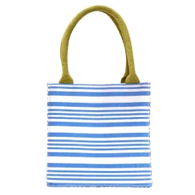 French Blue Stripe Reusable Itsy Bitsy Gift Bag