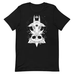 Goat & Skull, Unisex T-Shirt, Black