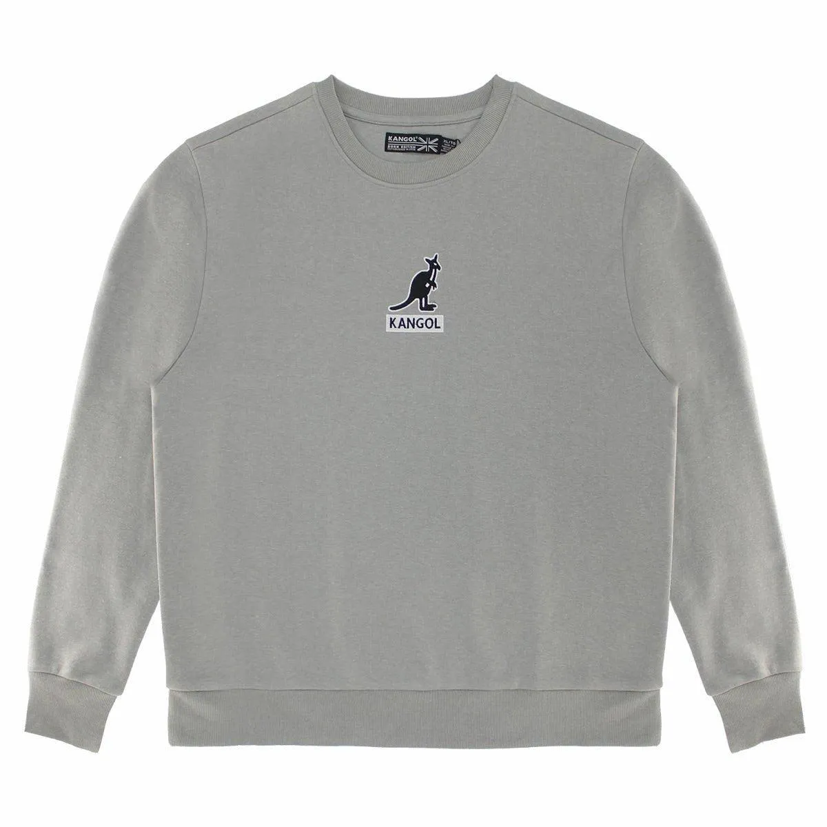 Kangol Classic Logo Popover Crewneck Fleece Sweatshirt - Big N Tall