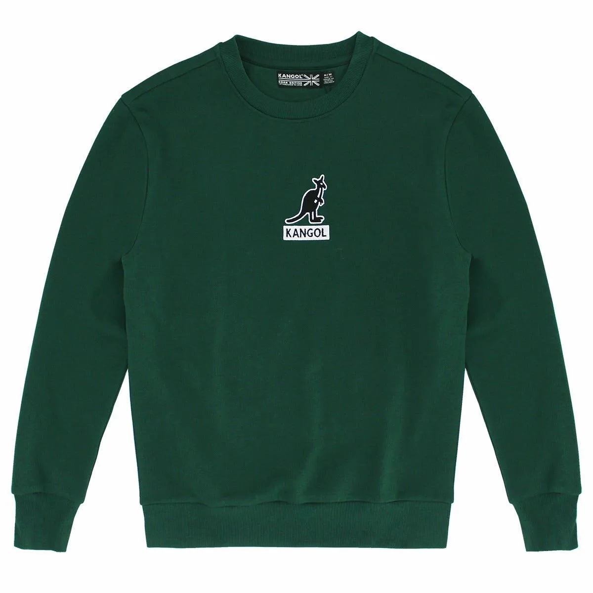 Kangol Logo Basics Popover Crewneck Fleece Sweatshirt