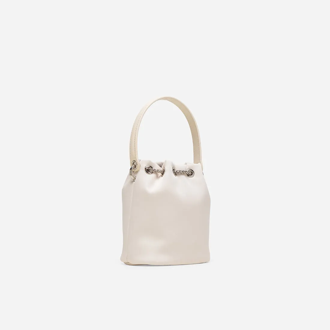 Maria Micro Nylon Bucket Bag