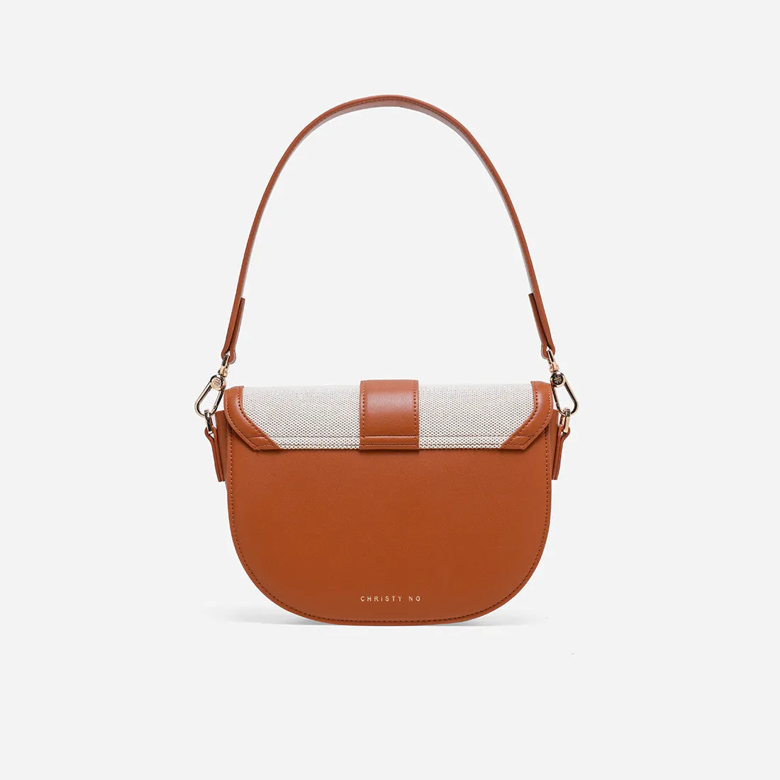 Millie Canvas Saddle Bag