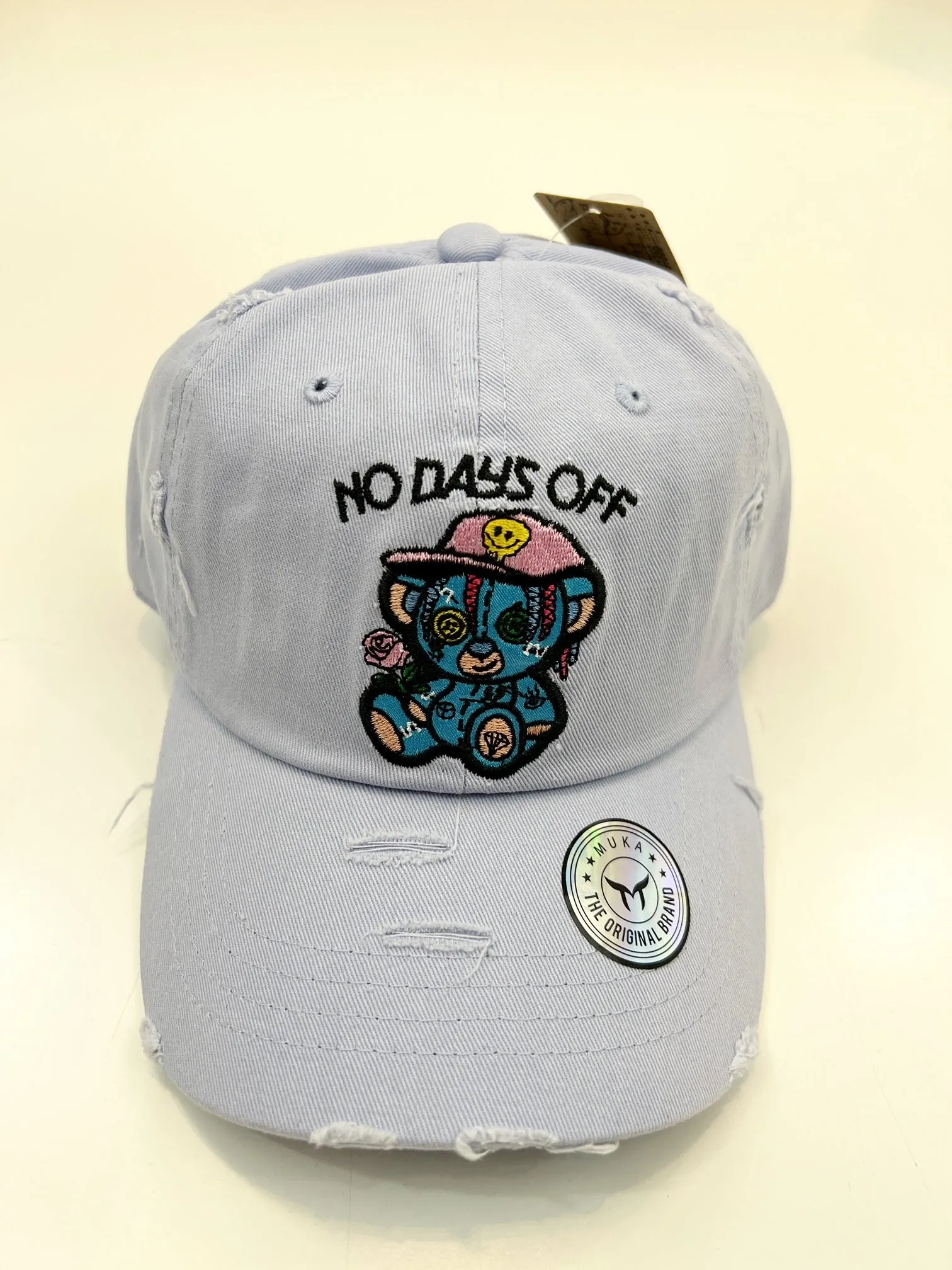 Muka No Days Off Dad Hat (Powder Blue)