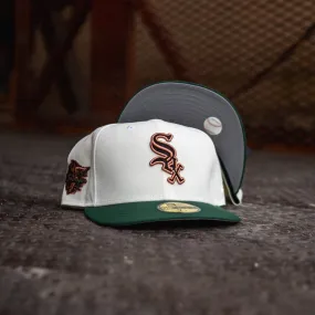 New Era Chicago White Sox Grey UV (Off White/Forest)