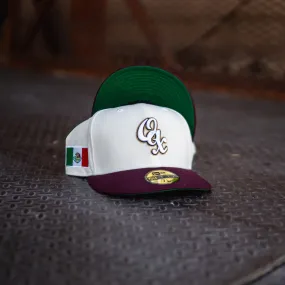 New Era Guerreros de Oaxaca Mexico Green UV (Off White/Burgundy)