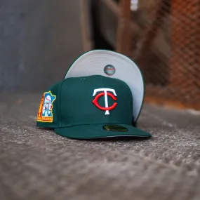 New Era Minnesota Twins 1965 ASG Grey UV (Forest Green)