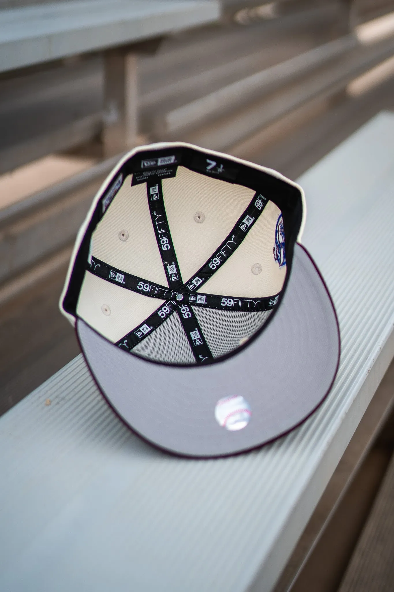 New Era Minnesota Twins 25th Anniversary Good Grey UV (Off White/Burgundy)