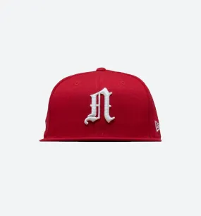 Nice Kicks X New Era Fitted Mens Hat - Red/White