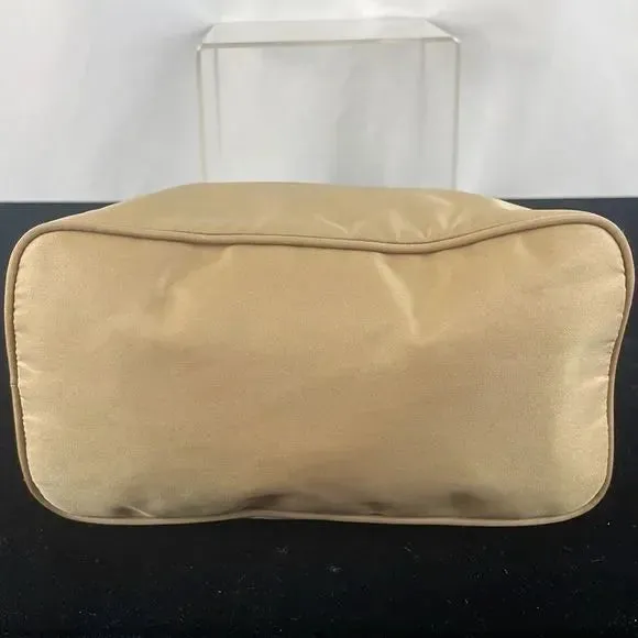 Prada Tan Nylon Mini Tote Bag