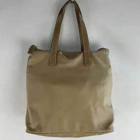 Prada Tan Nylon Mini Tote Bag