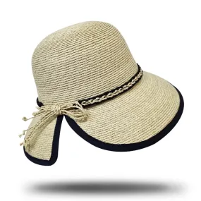 Raffia Cloche Hat-SL352