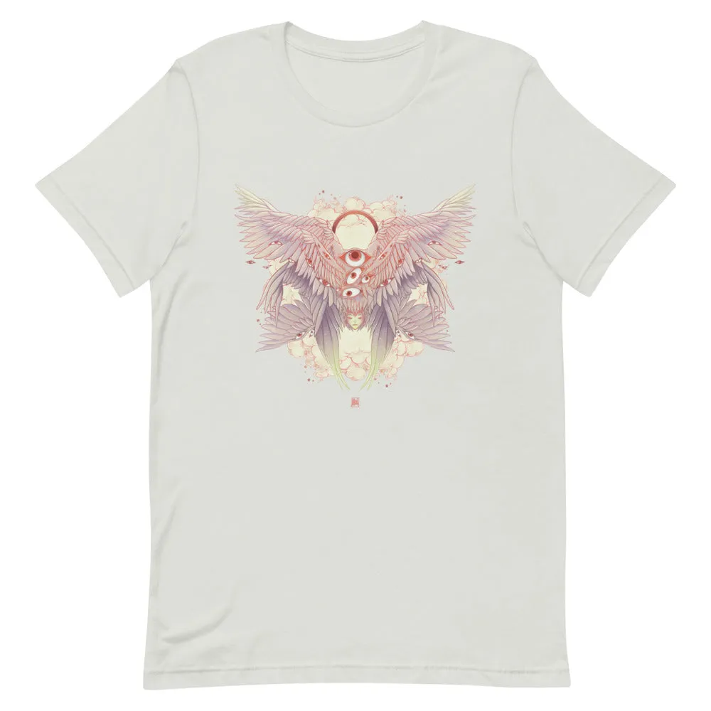 Seraph Angel, Unisex T-Shirt, White Or Silver