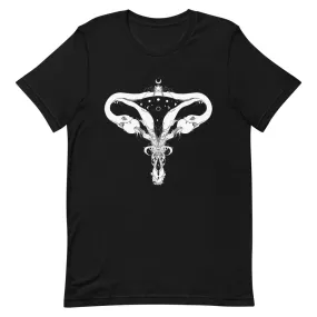 Snake Uterus Lilith, Unisex T-Shirt, Black