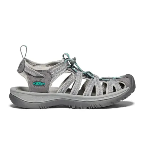 Keen Whisper Active Sandal (Women) - Grey/Peacock Green