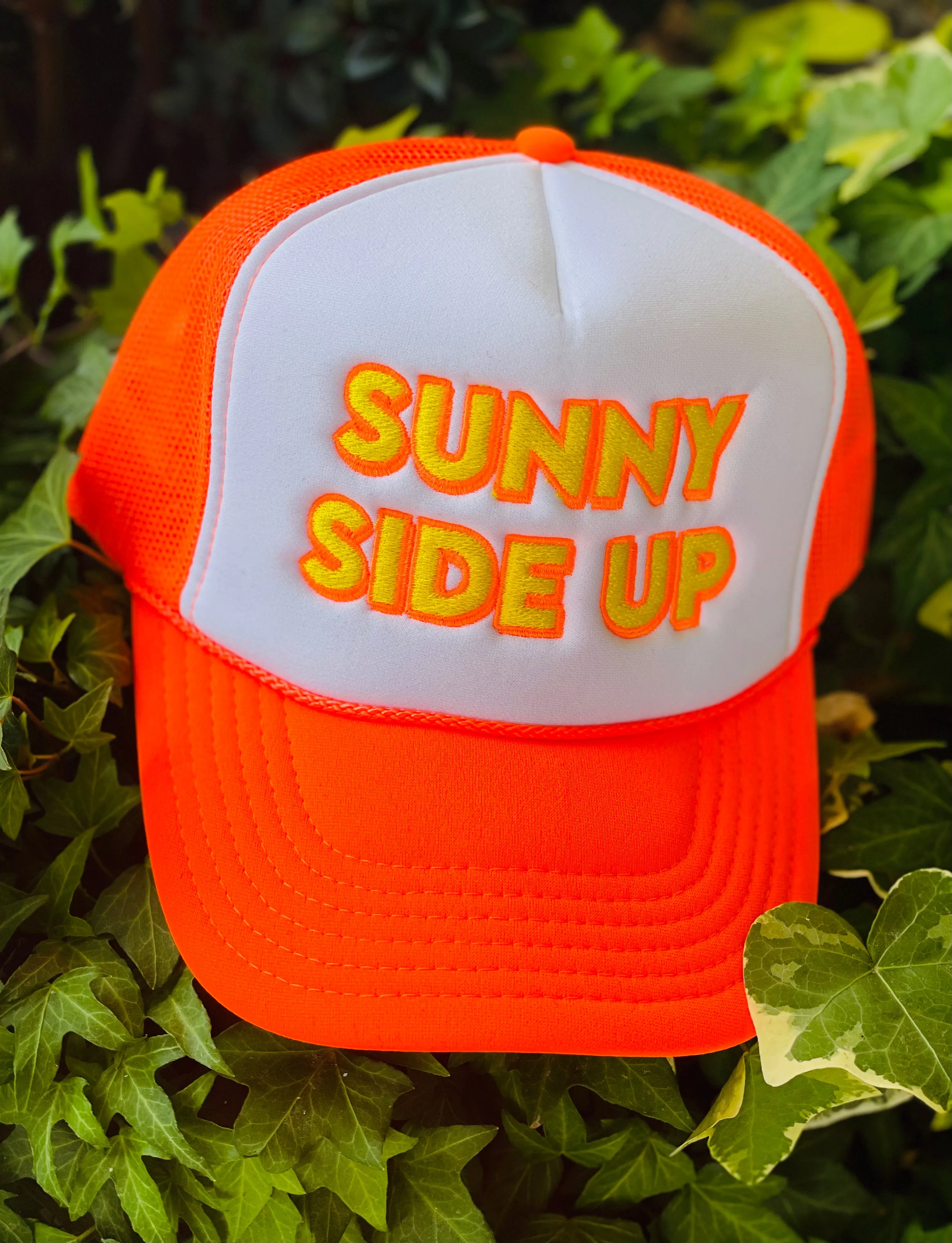 SUNNY SIDE UP TRUCKER HAT