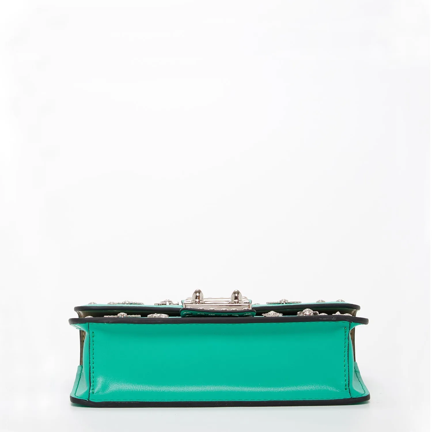 The Hollywood Small Leather Bag Arcadia Green