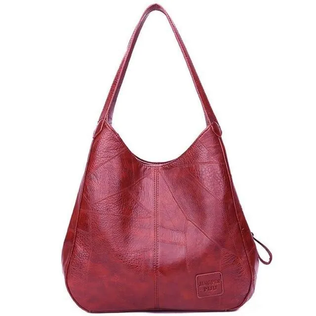 Vintage Leather Shoulder Bags For Women